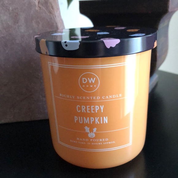 DW Home CREEPY PUMPKIN Candle - Picture 1 of 5
